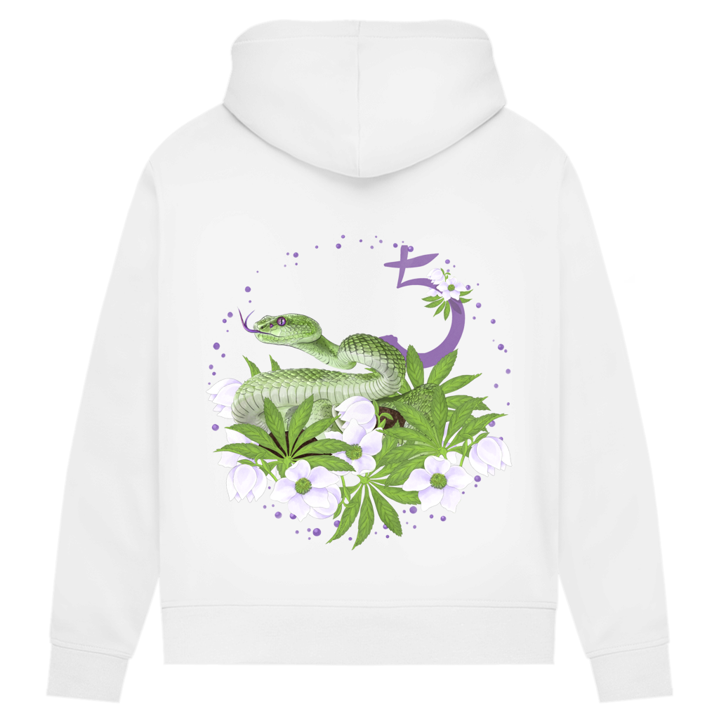Signatur SATURN – Premium Bio Hoodie für Frauen