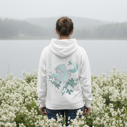 Signatur MOND – Premium Bio Hoodie für Frauen