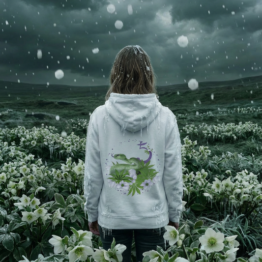 Signatur SATURN – Premium Bio Hoodie für Frauen