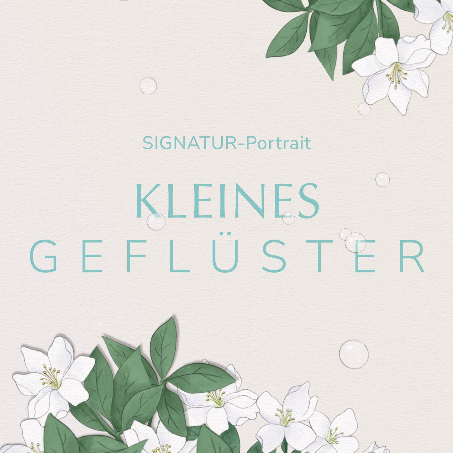SIGNATUR-Portrait »Kleines Geflüster«