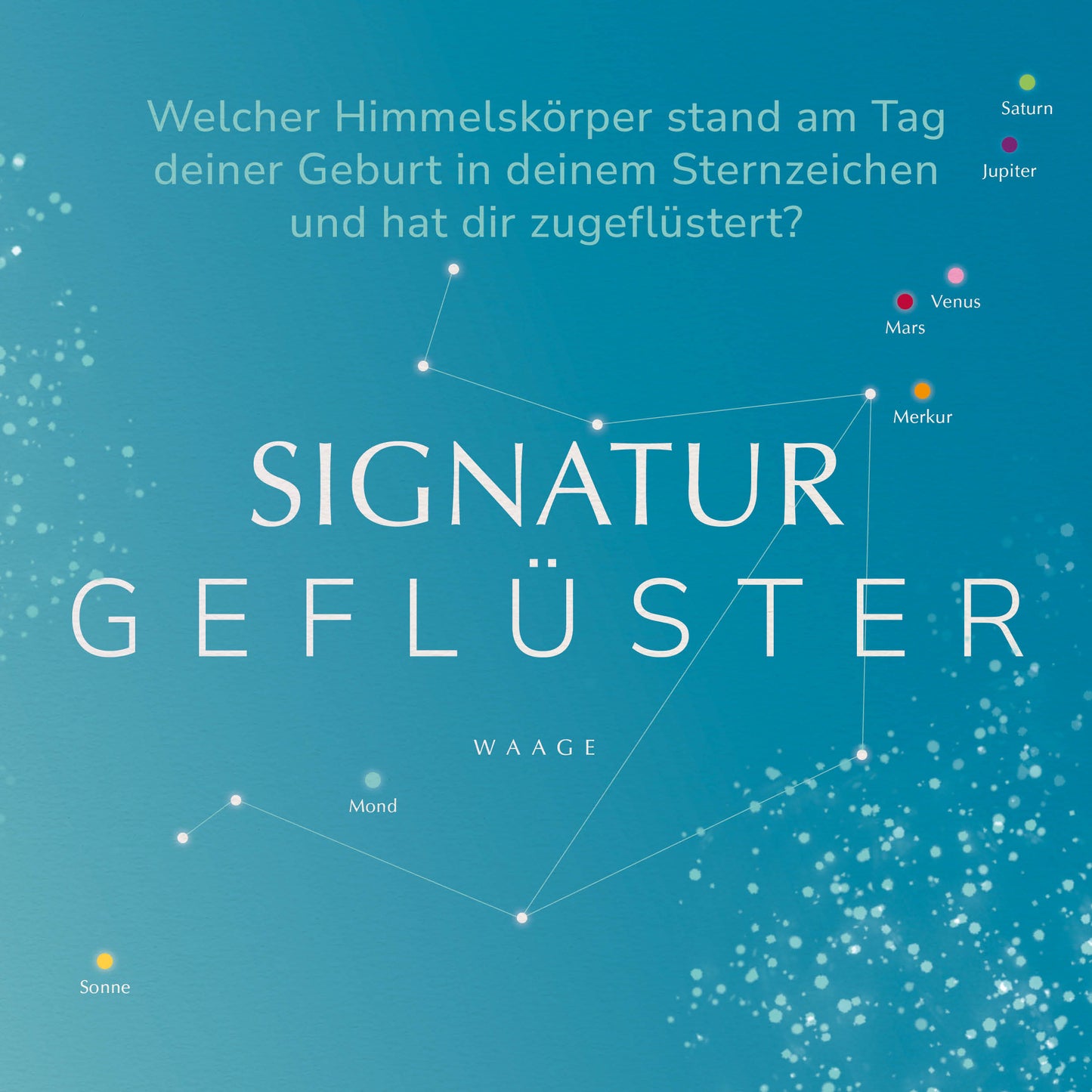 SIGNATUR-Bestimmung »SIGNATUR Geflüster«